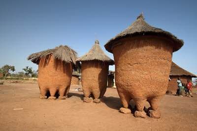 Greniers du nord du Ghana